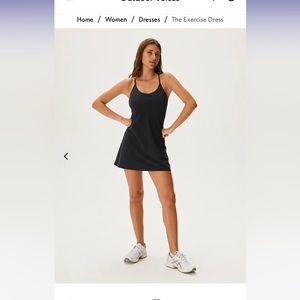 Outdoor Voices Exercise Dress, Size XS, Black